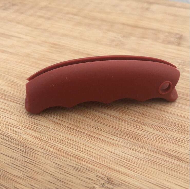 Silikonová rukojeť přenosné nákupní tašky proti proříznutí