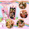 4.0'' Kids Smartphone Touch Screen 1G+8G Leaning Puzzle Game For Children Dual Cameras Children Birthday Gift Phone Toy 1200Mah