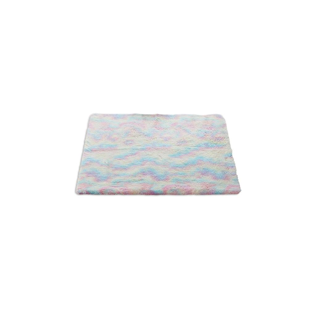 Rainbow Area Rug Fluffy Floor Carpet for Kids Room Home Decor