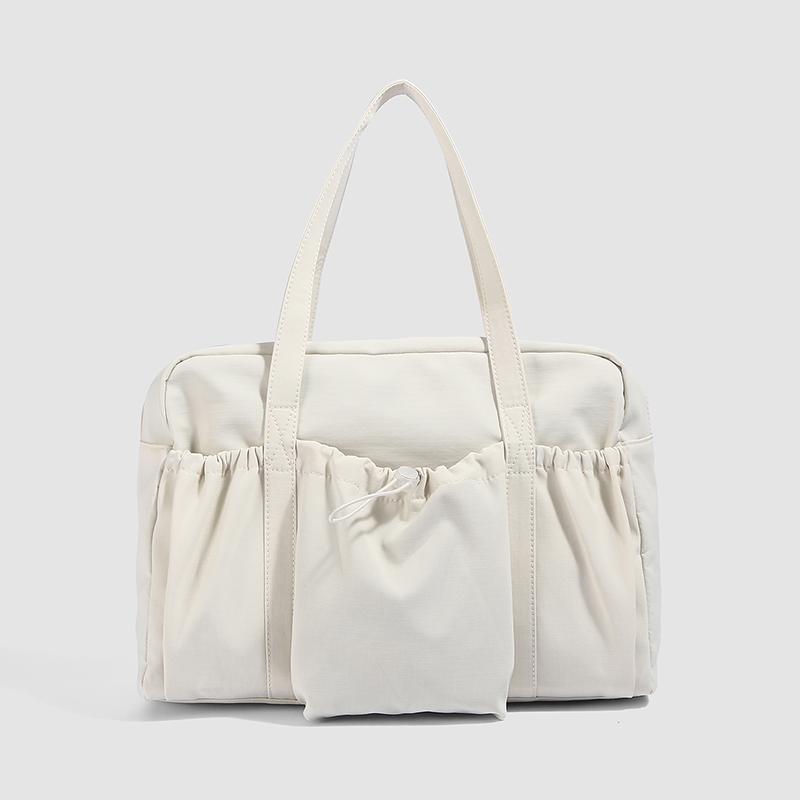 Womens Nylon Tote Bag Large Capacity Casual Shoulder Handbag for Work Travel