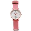 Temperament Small Canvas Strap Girls' Watches Cute Junior High School Girls Simple Retro Style Casual Watches