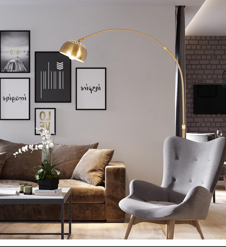 Nordic Creative Vertical Floor Lamp for Living Room, Bedroom, and Study