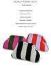 2025 Versatile Striped Knitted Handbag: Cloud Design, Large Capacity, Color Block, Daily Use.