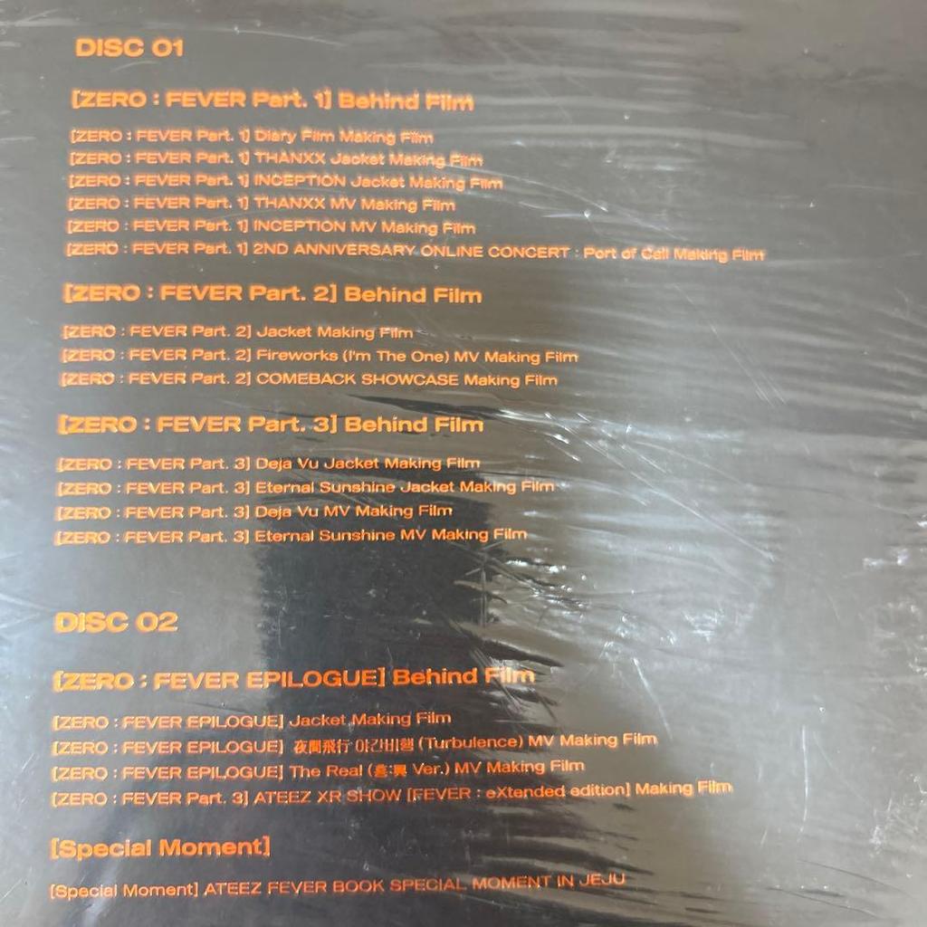 [USED] ATEEZ FEVER: DEAR DIARY MINGI (Japanese subtitles)