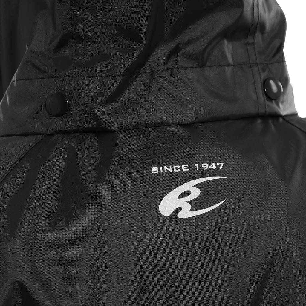 KOMINE 03-5393 Men's Motorcycle Rain Jacket KOMINE Black Red 2XL RK-5393