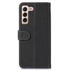 KHAZNEH For Samsung Galaxy S25 FE Case Genuine Cow Leather Flip Phone Cover