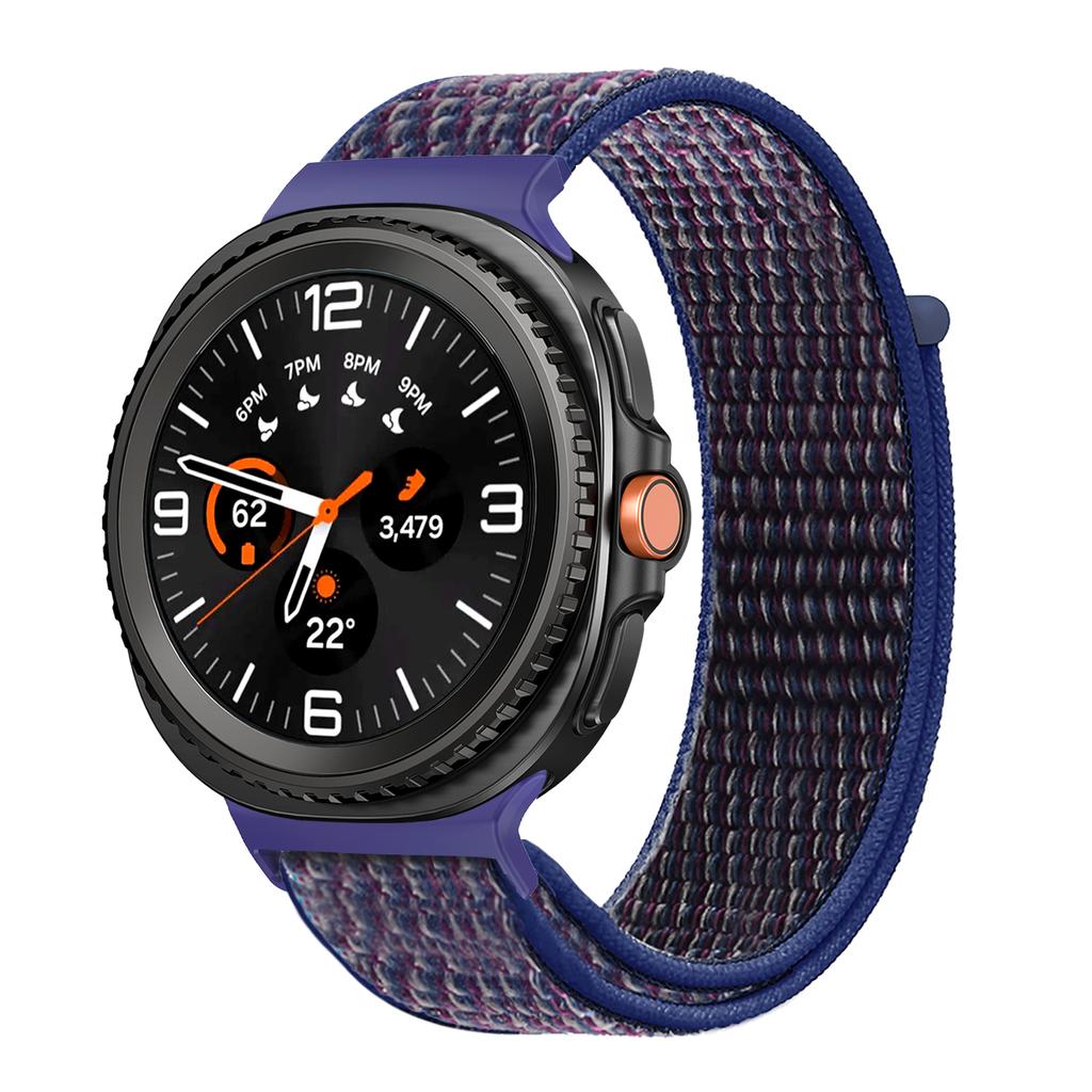 Nylon Strap for Samsung Galaxy Watch 8 44mm 40mm Watch8 Classic Elastic Woven Adjustable Watchband Bracelet Sport Correa