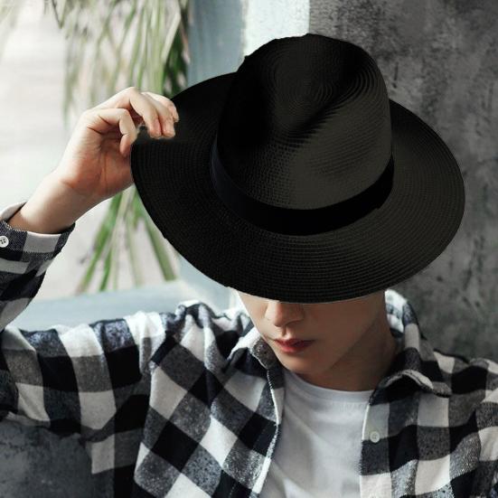 Women Straw Hat Wide Brim Sun Protection Hat Breathable Lightweight Hat with Neck Coverage Perfect Fit Sun Hat