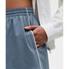 Lululemon Court Rival High Rise Short 3  Steel Blue White