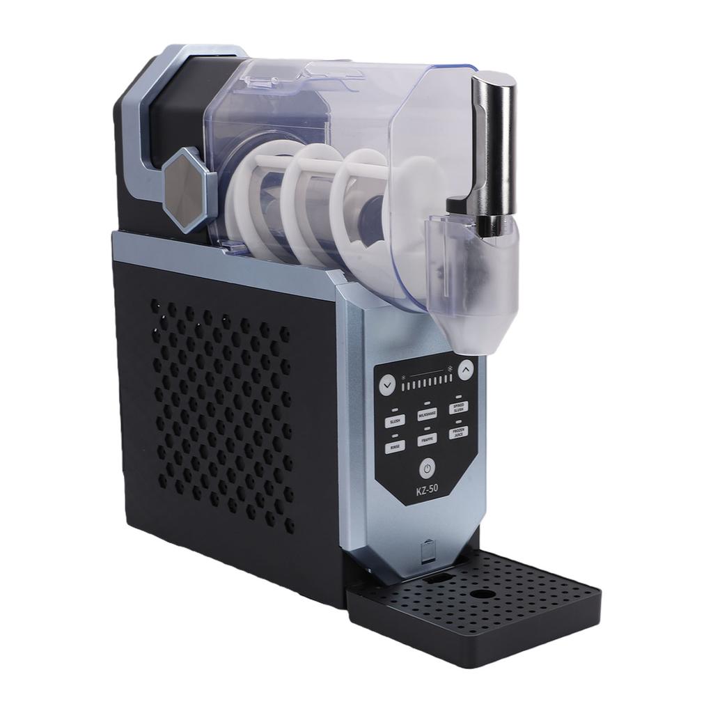 Small Slushie Maker for Home Frozen Drink Slush and Soft Serve Machine No Ice Needed 5 Preset Modes Self Cleaning