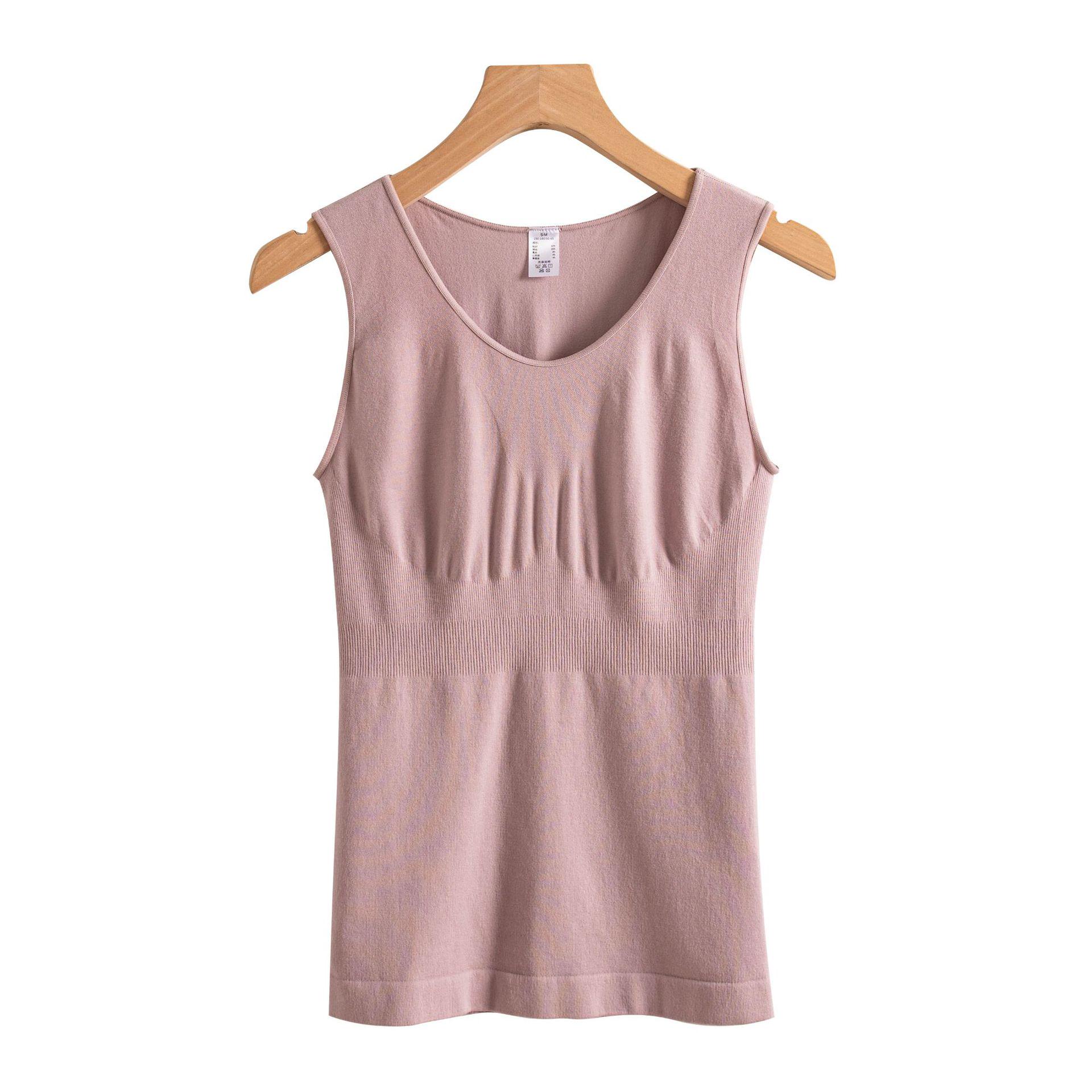 

Бесшовный жилет без рукавов из смесового шелка и кашемира - Приятный к коже, Высокоэластичный, Теплый, с красивым дизайном спины Medium