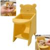 Bear Shape Mini Pet Dining Seat Mini Mini Pet Chair New Small Pet Seat  Small Rat Cage