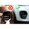 2PCS ABS Chrome Front Fog Light Lamp Cover Fits For Kia Sportage 2017-2018 New