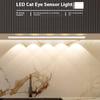 Led Motion Sensor Wireless Ultra Thin Night Light Usb Led Light For Kitchen Cabinet Bedroom Wardrobe Indoor Lighting