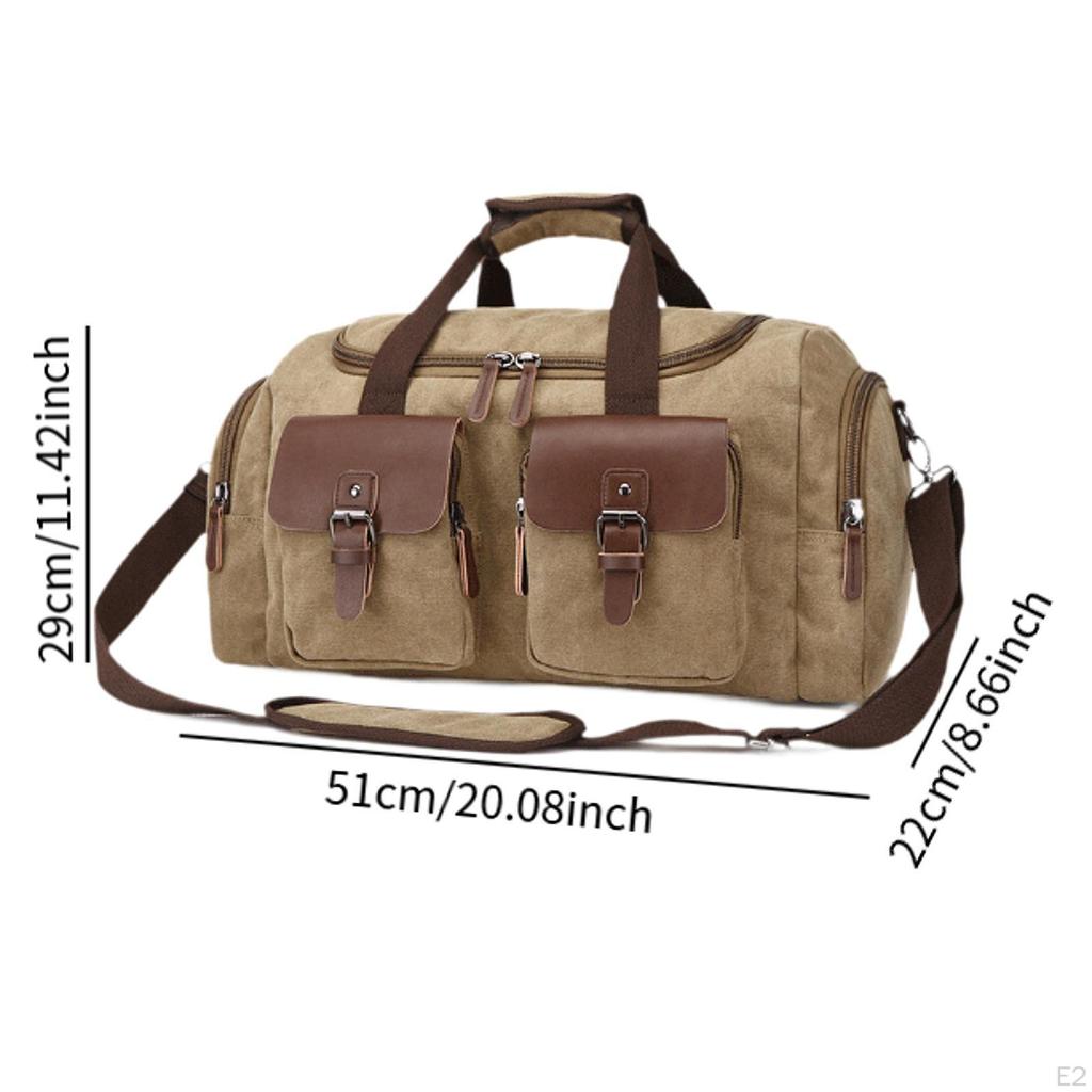 Torba podróżna dla mężczyzn Lekka Przenośna Regulowany Pasek na Ramię Podróżna