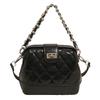 Retro Niche Hand-held Small Square Bag Women's 2025 Spring New Korean Fashion Rhombus Chain One-shoulder Crossbody Bag