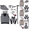 Charming Polyester Fiber Children Grandfather Costume For Boys In Various Colors And Sizes