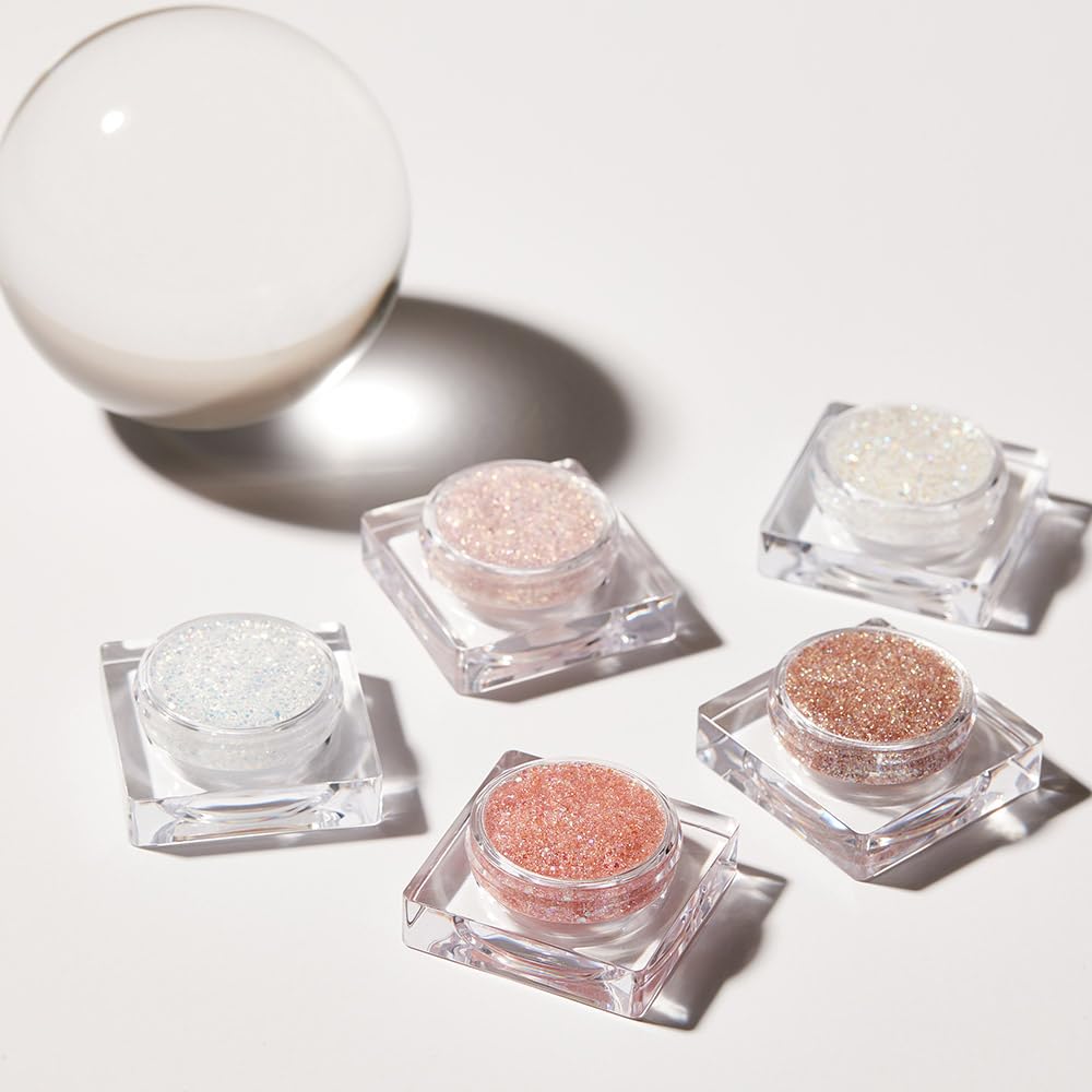 GLINT Glitter Gel R Glassy Love Eyeshadow for Pearl Korean Cosmetics #02 3.8g Under-Eye Bags, Glitter,