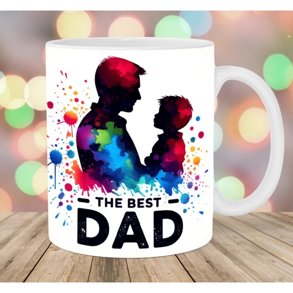 Father's Day Gift Ceramic Coffee Mark Cup Tea Cup Tools