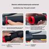 Pack of 2 Silicone Motorcycle Handlebar Covers Slip Resistant Universal Fit Handlebar Grips Vibration Dampening for Ride