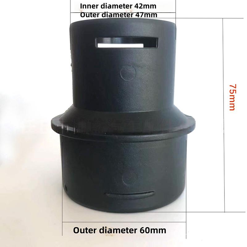 

1 Piece 42Mm 60Mm 75Mm Diesel Heater Air Duct Ducting Connector Black For Car Truck Van Camper 60/75Mm To 42/60/75Mm Converter