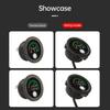 DC DC7-100V Mini LED Digital Voltmeter Waterproof Circular  Display Voltage Power Indicator Detector Tester Monitor