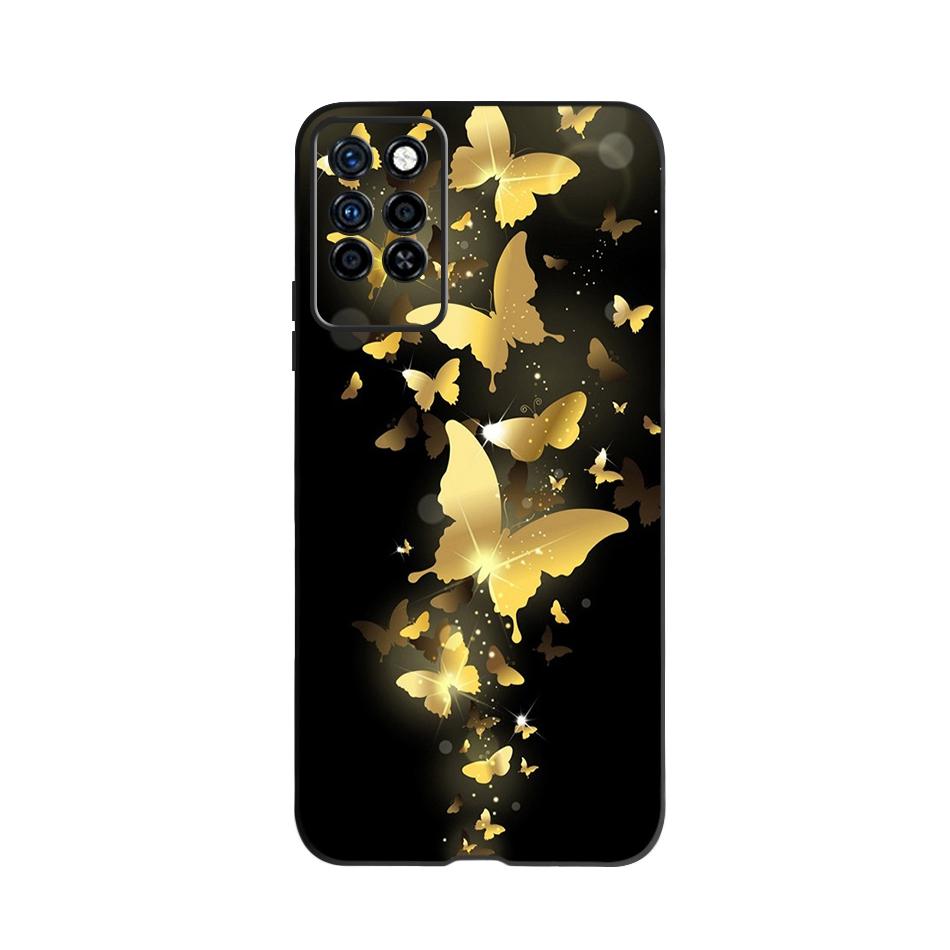 Süße Hülle Für Infinix Note 10 Pro NFC X695C X695 Handyhülle Schwarzes Silikon Weiche Hülle Für Infinix Note 10 Funda Note10 Pro 6.95"