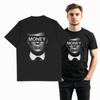 Coolmind U0035 Cool Exclusive Graphic Money Print Men T Shirt Casual Big Size Unisex Tshirt Totton Tee Shirts