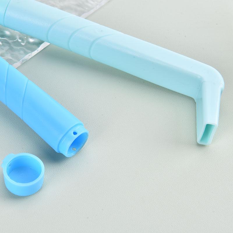 Anti Hiccup Artifact Hiccup Stop L Shaped Straws Children And Adults Reusable