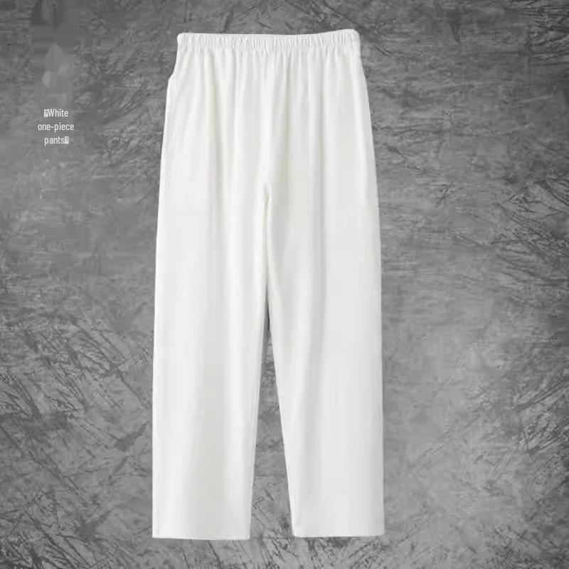 Chinesisches Retro-Leinenhemd für Herren – Langarm-Tang-Anzug mit Stehkragen