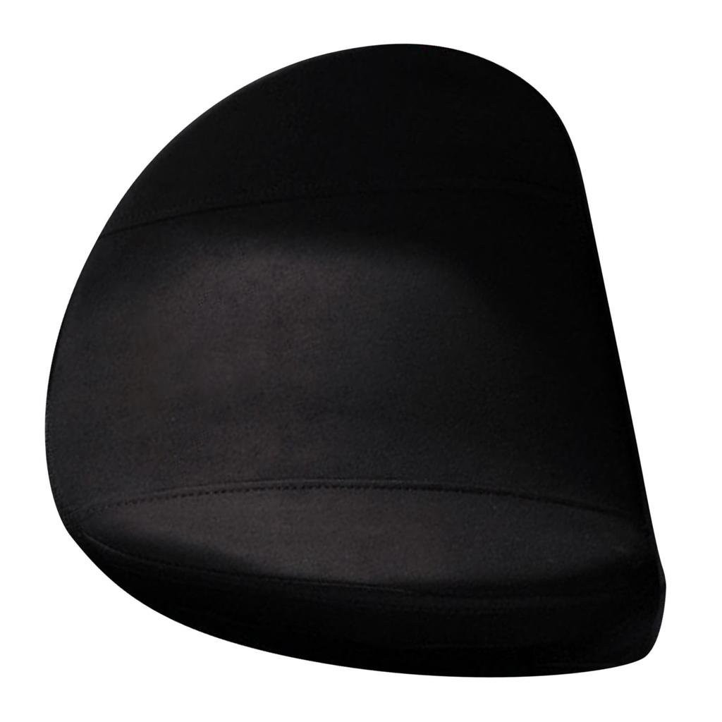 Car Lumbar Pillow Seat Memory Foam Lumbar Support Pillow Back Pain Relief Breathable Lower Back Pillow Black Lumbar