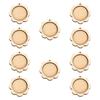 Wooden Mini Embroidery Hoop for DIY Pendant Arts Needlework Accessories Small Display Frame