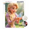 Rapunzel Pearl Painting Handmade Diy Pearl Art Painting Elegant Living Room Hanging Painting Decoration