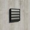Wall Vent Cover with Screen Mesh Outdoor Louvered Grille External for Kitchen