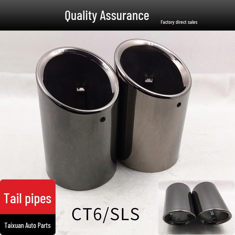 Cadillac CT6 Camry X113 Stainless Steel Tailpipe Muffler Add-on