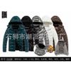 New winter coat men's thickened feather cotton-padded jacket winter cotton-padded jacket fleece trend hooded large-size cotton-padded jacket