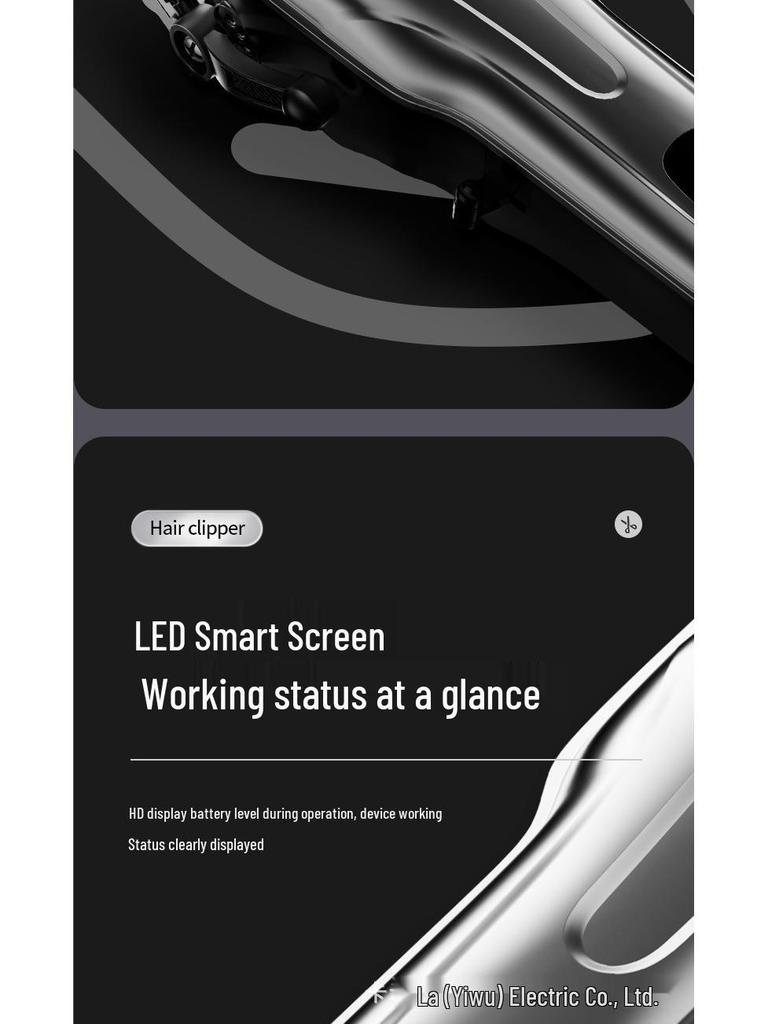 High-Power Salon Electric Hair Clipper and Shaver