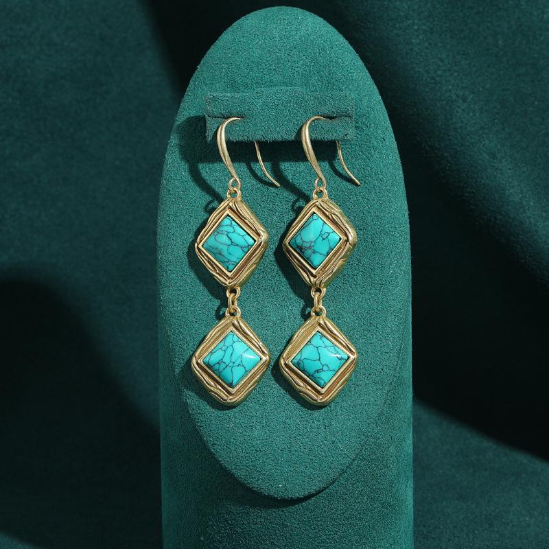 Yong Nuo Vintage Retro Jewelry: High-End, Colorfast Antique Earrings