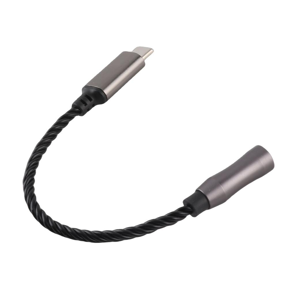 Type C to 3.5mm Headphone Amplifier 15cmCelsius5.9in 120dB Headphone Amplifier for   PC