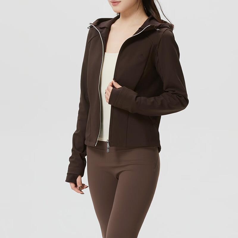 Adidas Hooded Sports Running Zip Long Sleeve Jacket Women Jackets KH2669