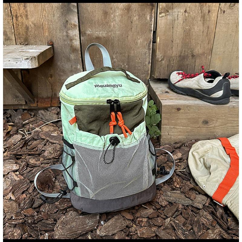 

Сумка для альпинизма для активного отдыха, женская, большой вместимости, для досуга, студенческая школьная сумка, рюкзак, легкий дорожный рюкзак зелёный
