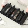 4 In 1 Detachable Makeup Bag Women Zipper Mesh Large Capacity Cosmetics Pouch Foldable Portable Travel Wash Storage Bag