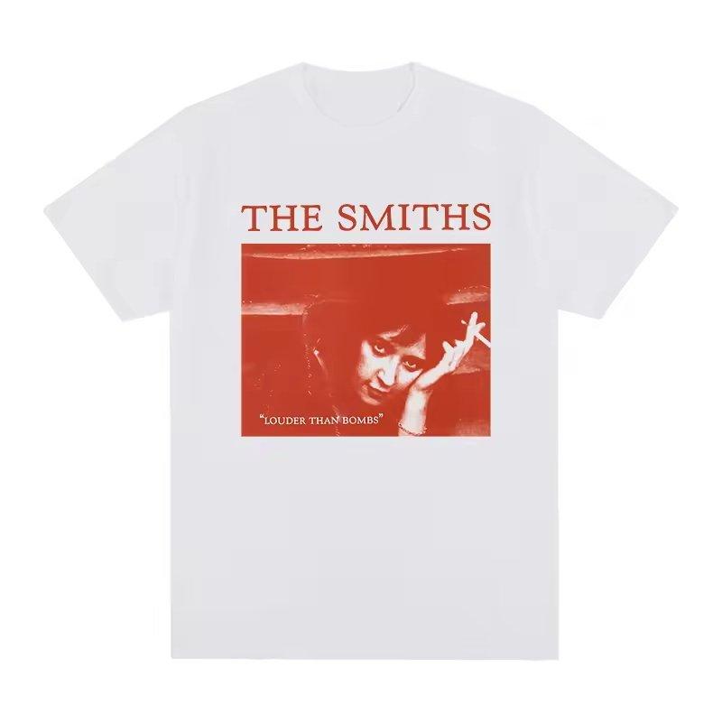 The Smiths Louder T-shirt Vintage Cotton Retro The Queen Is Dead Men T Shirt New TEE TSHIRT Womens Graphic T Shirts