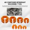 16pcs Remove Fuel Line Replacement Tool Auto Fuel Line Angled Disconnect Set Tool Air-conditioning Oil Pipe Quick Removal Tool