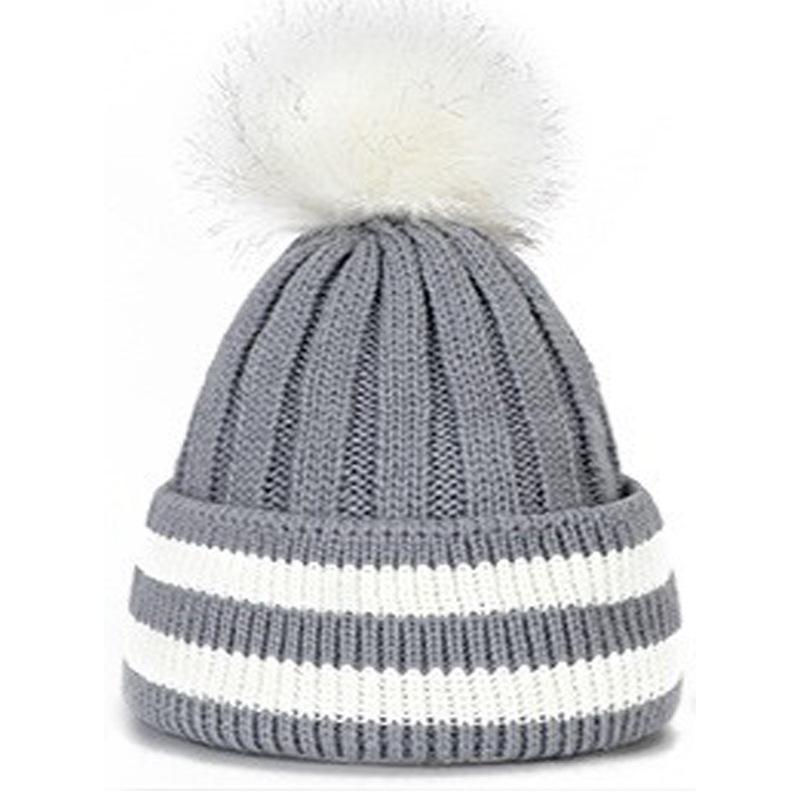 Winter Korean Style Wool Wig Hat: Warm Fleece-Lined, Thickened, Versatile, Knitted Hat