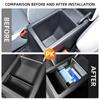 Car Central Armrest Storage Box for MG 4 MG4 EV 2022 2023 2024 Center Console Organizer Containers Tray Accessories Parts