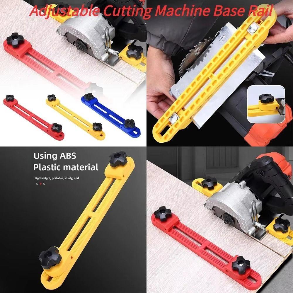High-Quality Cutting Machine Base Guide Rail ABS Locking Tool Holder Woodworking Fixing Bracket