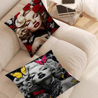 Marilyn Monroe povlak na polštář povlak na polštář čalounění pohovka přehoz polštář domácí dekorace povlak na polštář