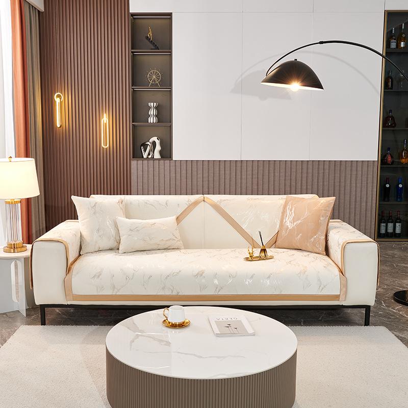 New Sofa Cover Four Seasons Universal Sofa Cover Cloth Towel French Light Luxury High Grade Nonslip Sofa Cover Seat Cushion