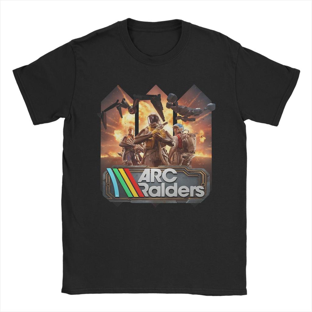 ARC Raiders Spaceport Accessories Men Women T Shirt Pure Cotton Tee Graphic Printed  Tshirt Clothing